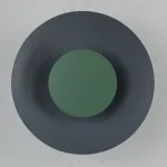 Бра TWIRL SUNSET D25 Grey/Green от ImperiumLoft