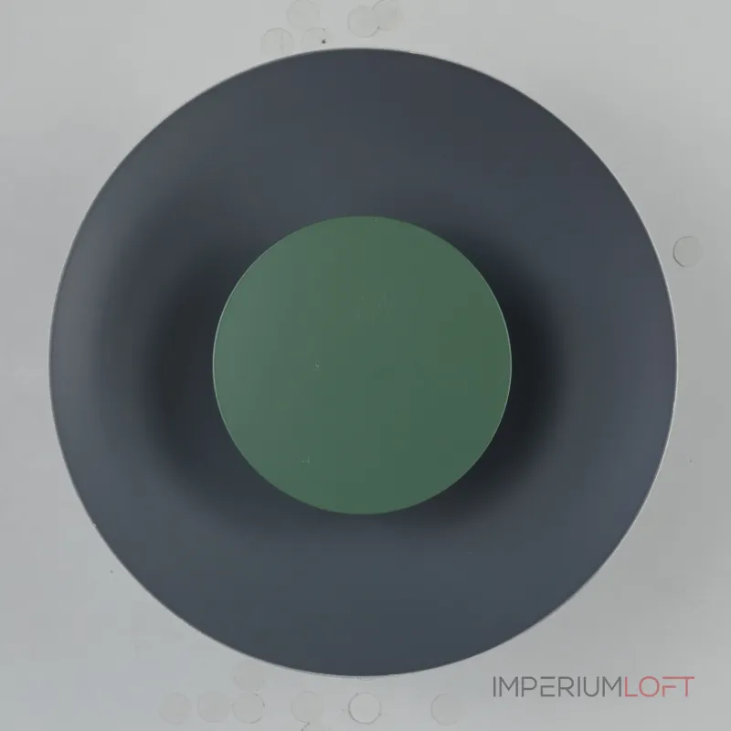 Бра TWIRL SUNSET D25 Grey/Green от ImperiumLoft