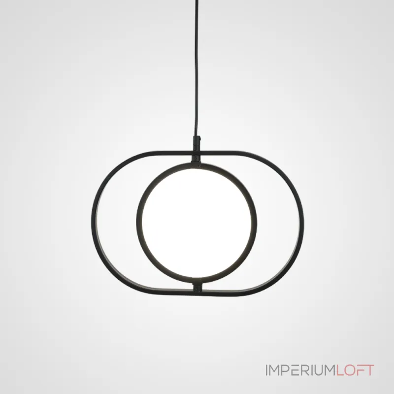 Подвесной светильник ARVET горизонтальный Черный от ImperiumLoft