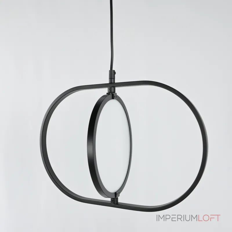 Подвесной светильник ARVET горизонтальный Черный от ImperiumLoft
