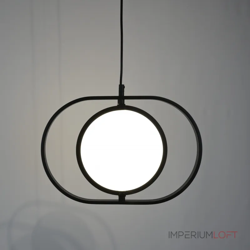 Подвесной светильник ARVET горизонтальный Черный от ImperiumLoft