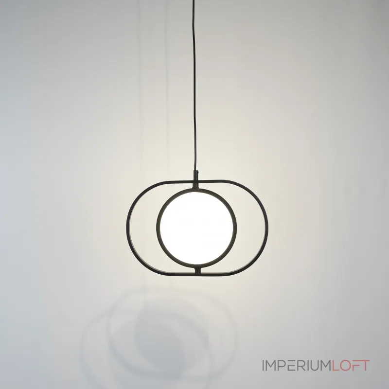 Подвесной светильник ARVET горизонтальный Черный от ImperiumLoft