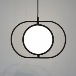 Подвесной светильник ARVET горизонтальный Черный от ImperiumLoft