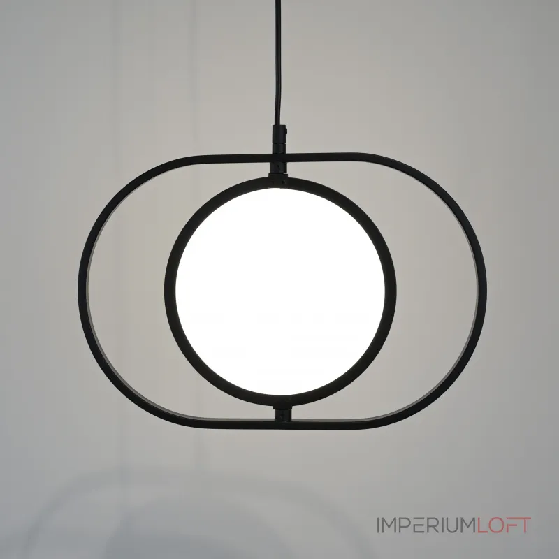 Подвесной светильник ARVET горизонтальный Черный от ImperiumLoft