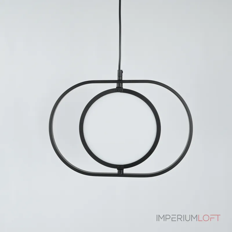 Подвесной светильник ARVET горизонтальный Черный от ImperiumLoft