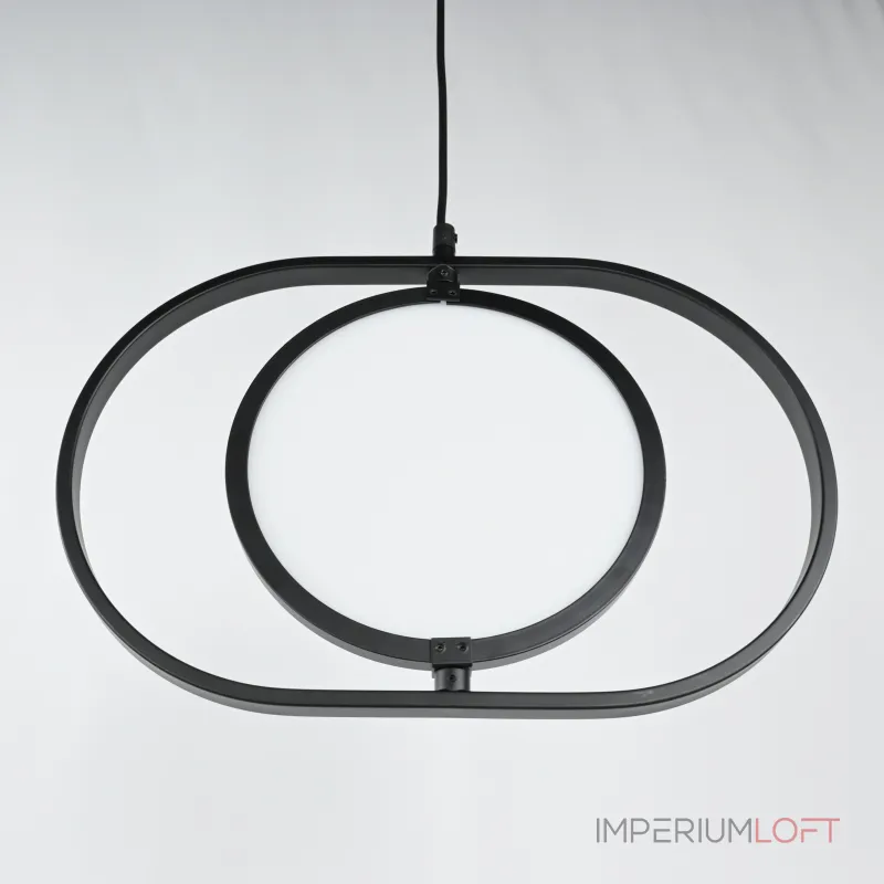 Подвесной светильник ARVET горизонтальный Черный от ImperiumLoft