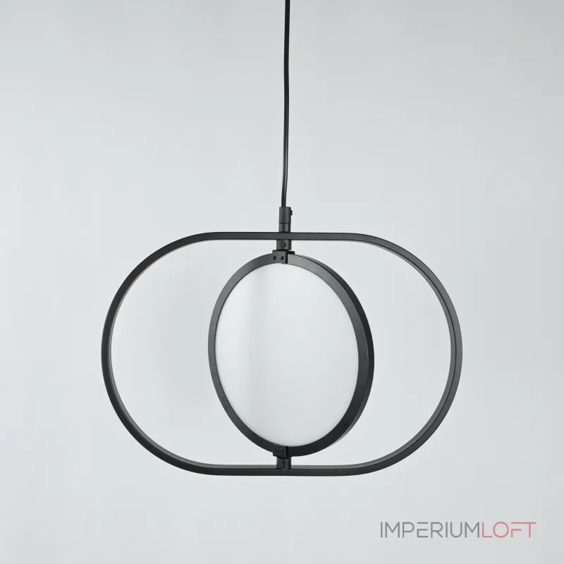 Подвесной светильник ARVET горизонтальный Черный от ImperiumLoft