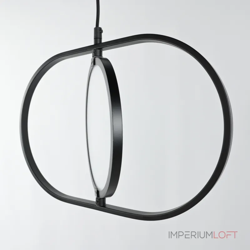 Подвесной светильник ARVET горизонтальный Черный от ImperiumLoft