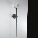 Бра RH Boule de Cristal Long Sconce Brass от imperiumloft