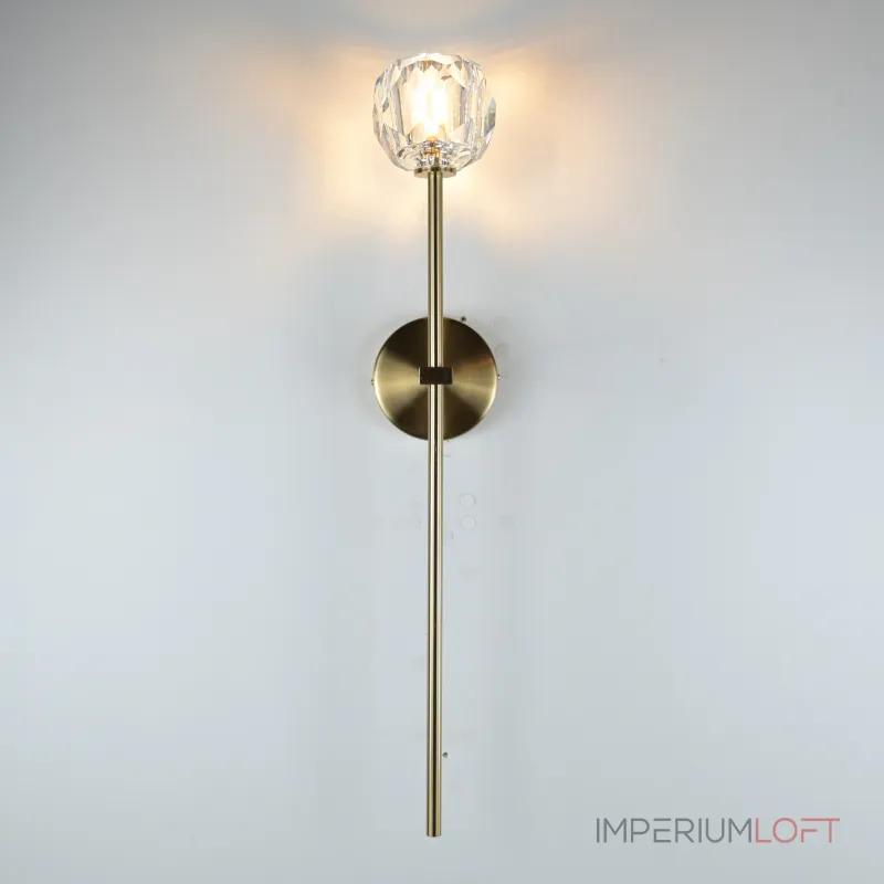 Бра Boule de Cristal Long Sconce Brass от ImperiumLoft