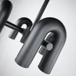 Подвесная люстра FANNY 8 Black