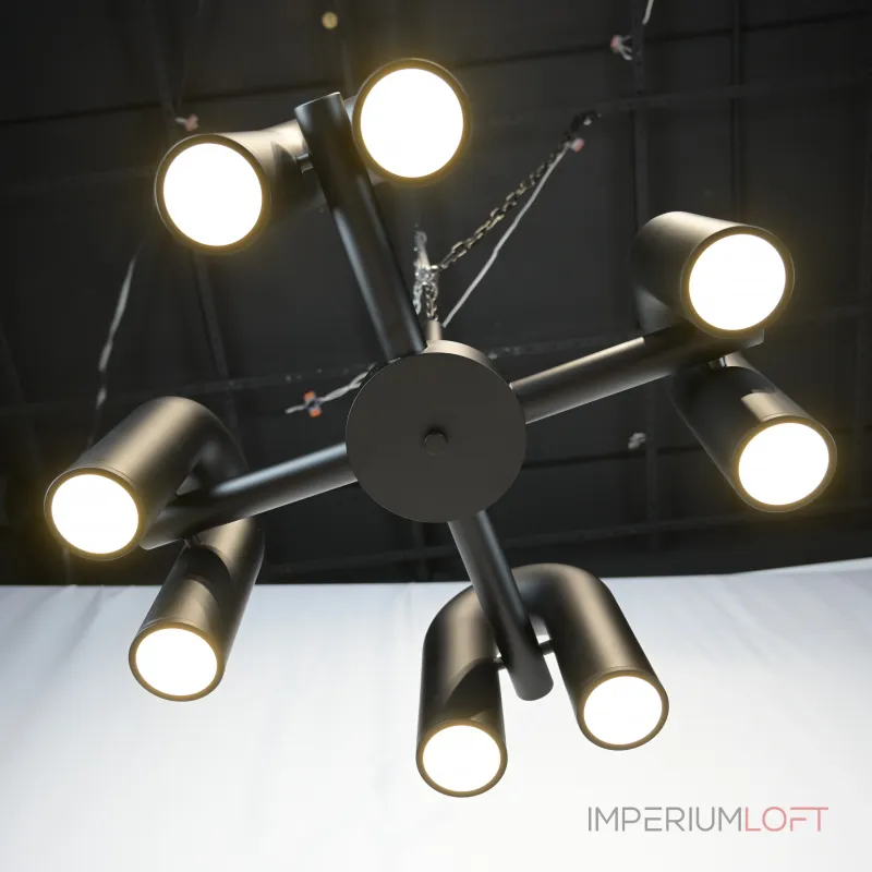 Подвесная люстра FANNY 8 Black