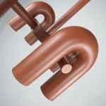 Подвесная люстра FANNY 8 Orange