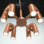 Подвесная люстра FANNY 8 Orange