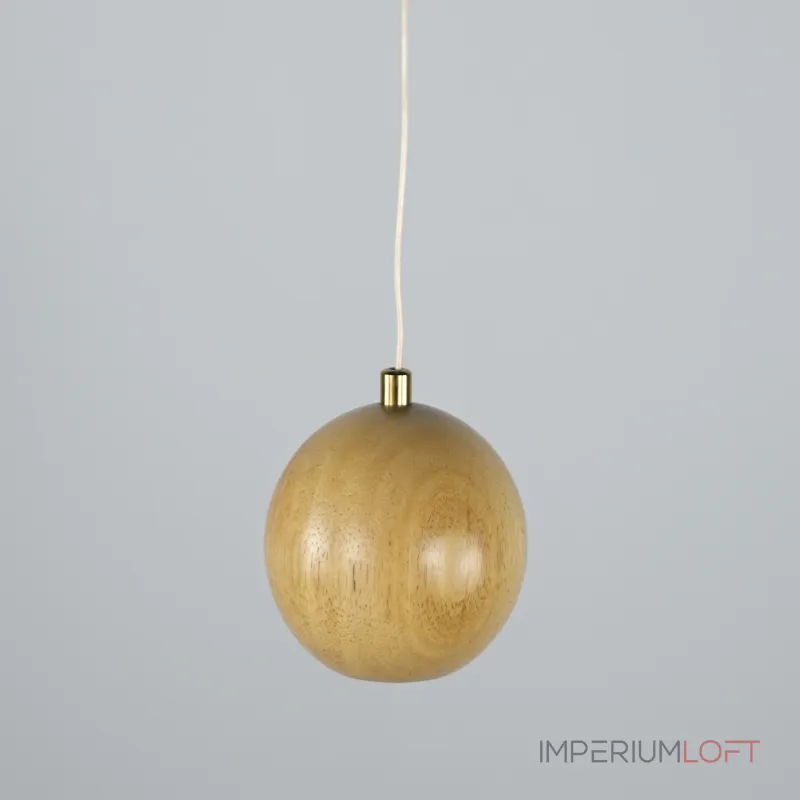 Подвесной светильник Lofter Wooden Sphere от ImperiumLoft