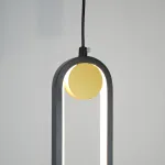 Подвесной светильник MITCH BW black L 10 от ImperiumLoft