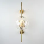 Настенный светильник CATCH WALL ball L55 brass от ImperiumLoft