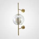 Настенный светильник CATCH WALL ball L55 brass от ImperiumLoft