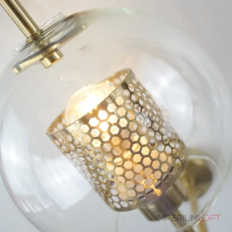 Настенный светильник CATCH WALL ball L55 brass от ImperiumLoft