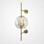 Настенный светильник CATCH WALL ball L55 brass от ImperiumLoft
