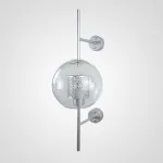 Настенный светильник CATCH WALL ball L55 steel от ImperiumLoft