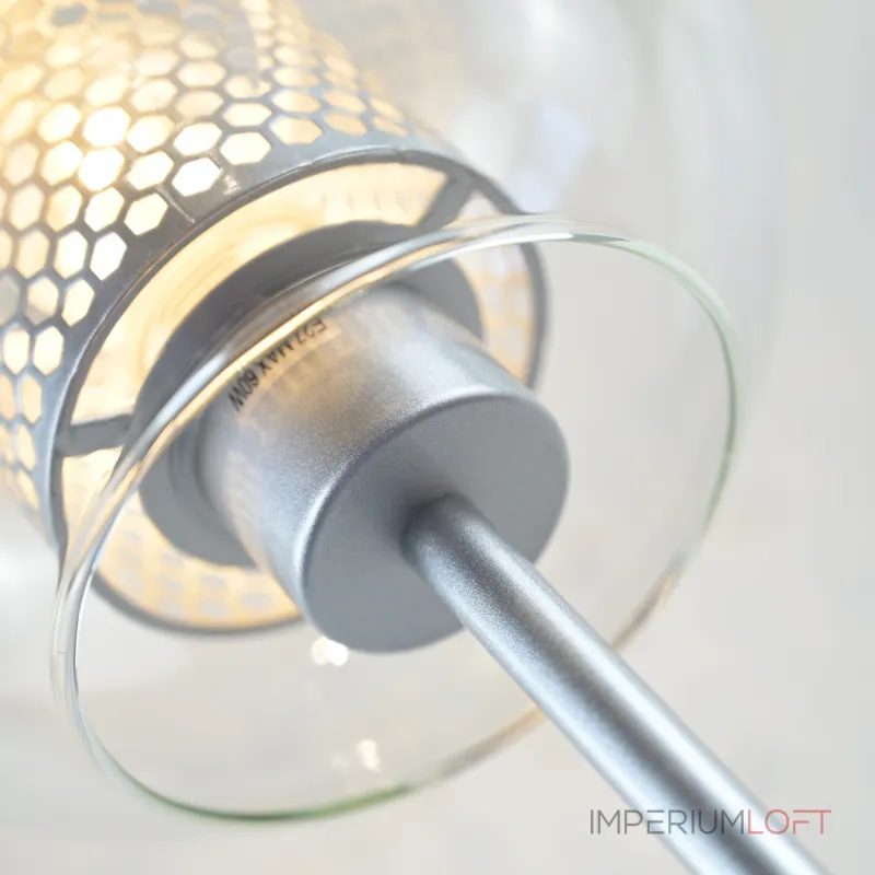 Настенный светильник CATCH WALL ball L55 steel от ImperiumLoft