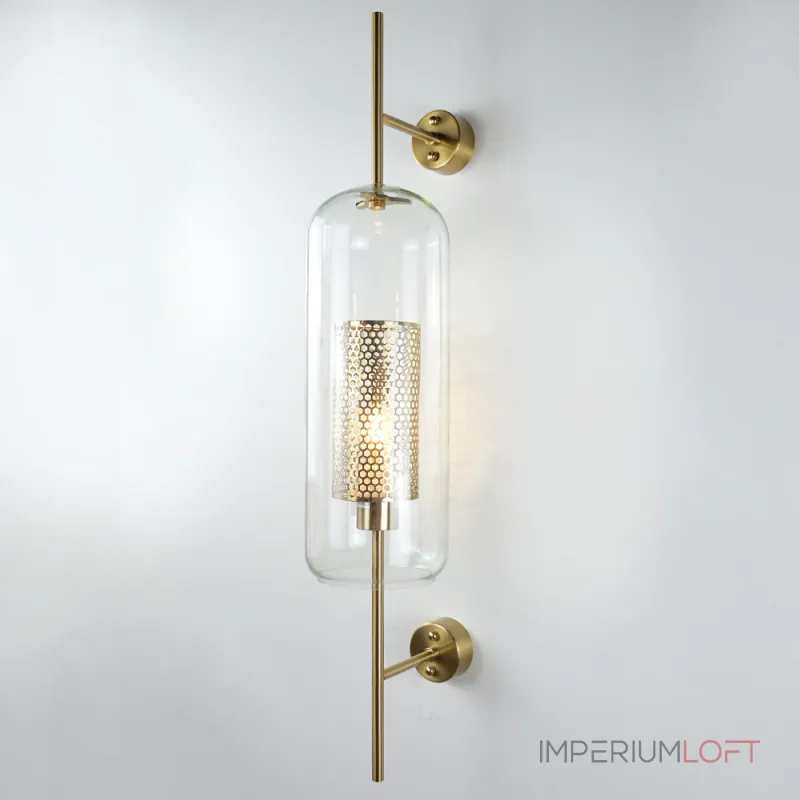 Настенный светильник CATCH WALL cylinder L78 brass от ImperiumLoft Настенный светильник CATCH WALL cylinder L78 brass от ImperiumLoft