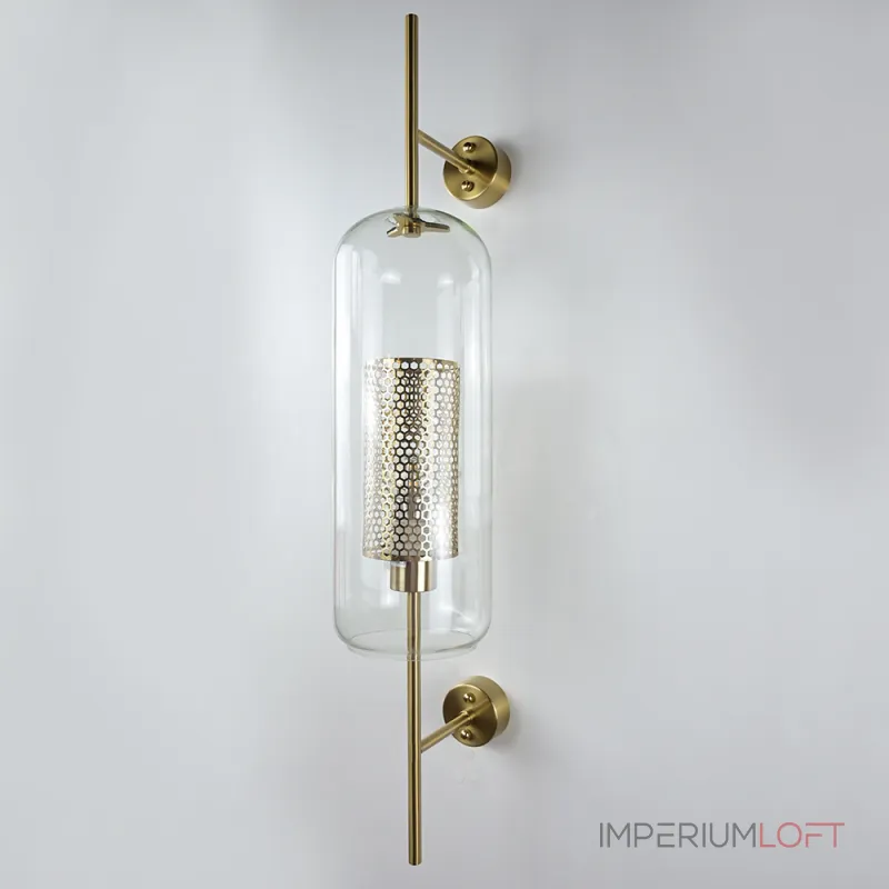 Настенный светильник CATCH WALL cylinder L78 brass от ImperiumLoft Настенный светильник CATCH WALL cylinder L78 brass от ImperiumLoft
