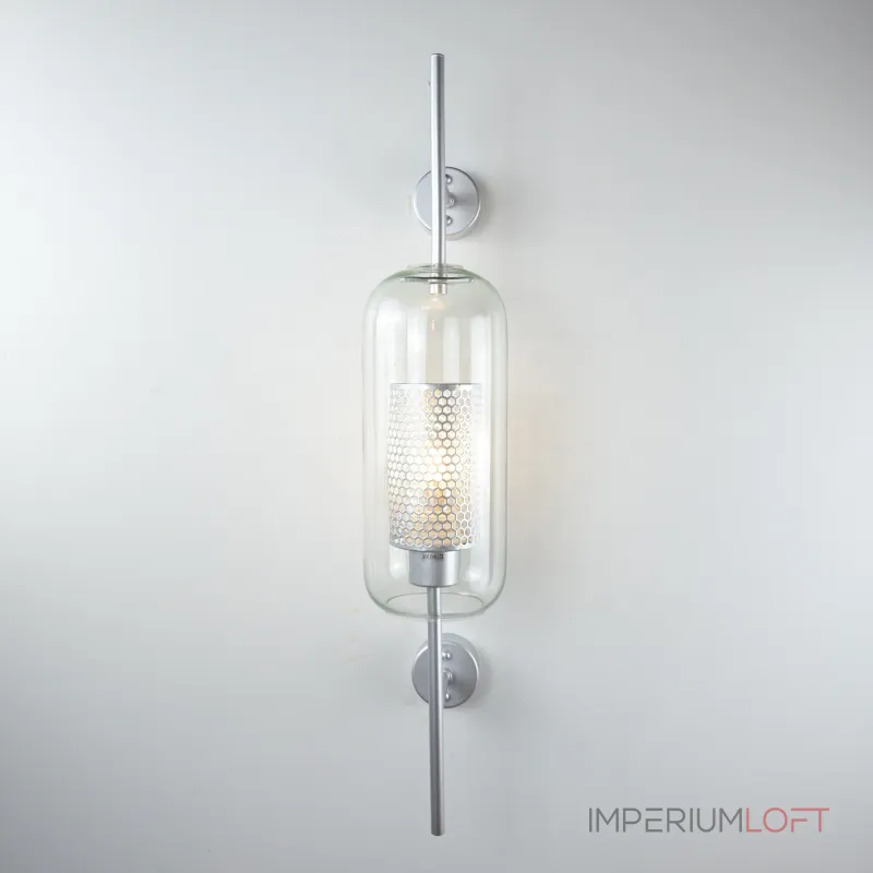 Настенный светильник CATCH WALL cylinder L67 stell от ImperiumLoft