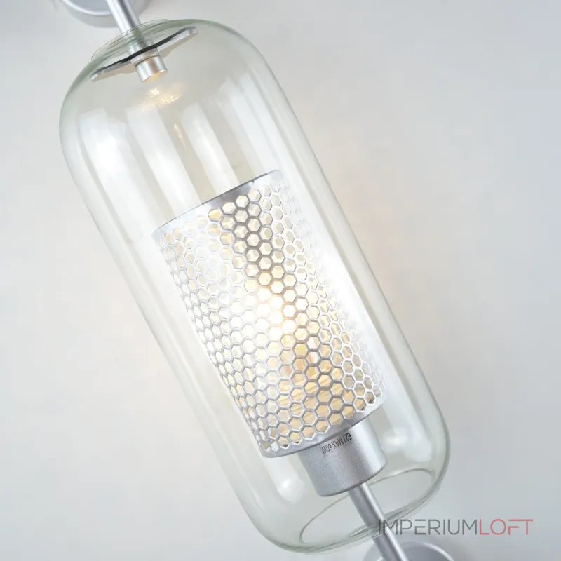 Настенный светильник CATCH WALL cylinder L67 stell от ImperiumLoft