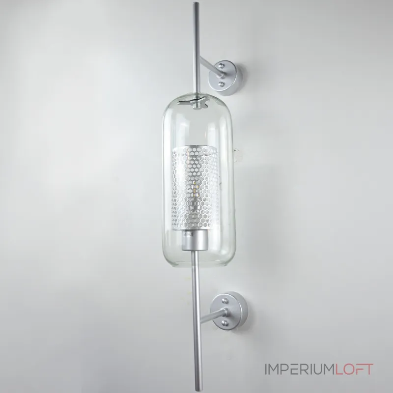 Настенный светильник CATCH WALL cylinder L67 stell от ImperiumLoft