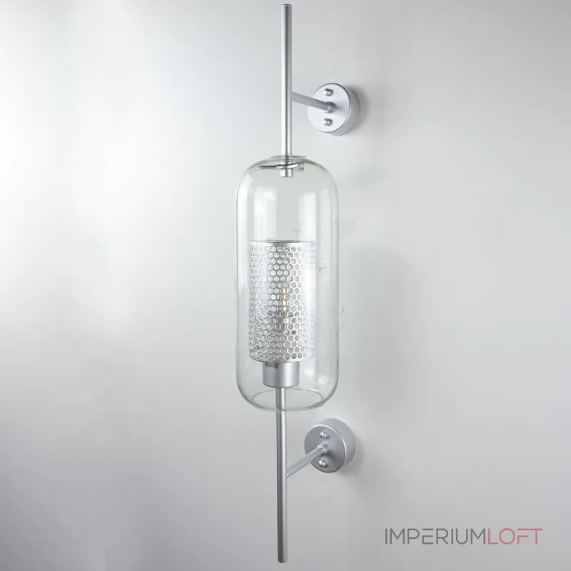 Настенный светильник CATCH WALL cylinder L67 stell от ImperiumLoft