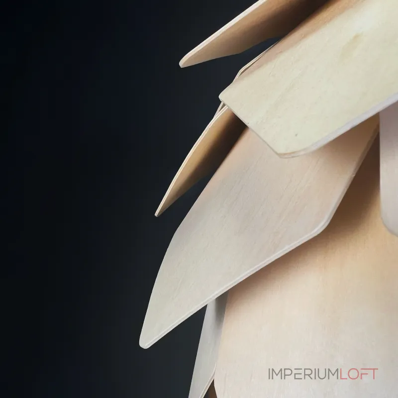 Подвесной светильник Crimea Pine Cone natural wood D50 от ImperiumLoft