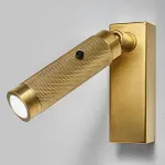 Бра Chelsom WALL LED KNURL BRASS от ImperiumLoft