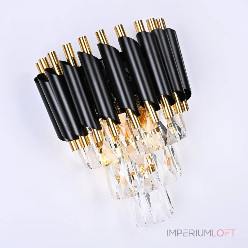 Бра Black Chandelier Crystal от ImperiumLoft Бра Black Chandelier Crystal от ImperiumLoft