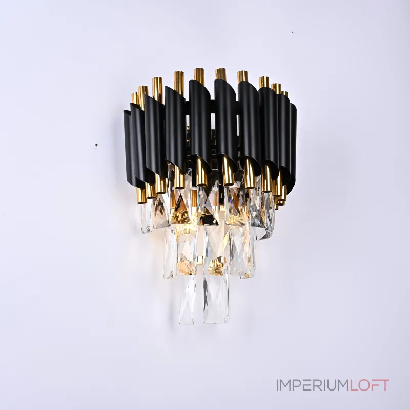 Бра Black Chandelier Crystal от ImperiumLoft Бра Black Chandelier Crystal от ImperiumLoft