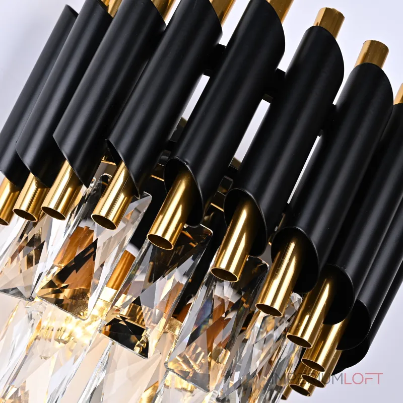 Бра Black Chandelier Crystal от ImperiumLoft Бра Black Chandelier Crystal от ImperiumLoft