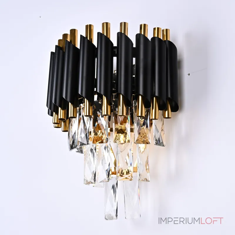 Бра Black Chandelier Crystal от ImperiumLoft Бра Black Chandelier Crystal от ImperiumLoft