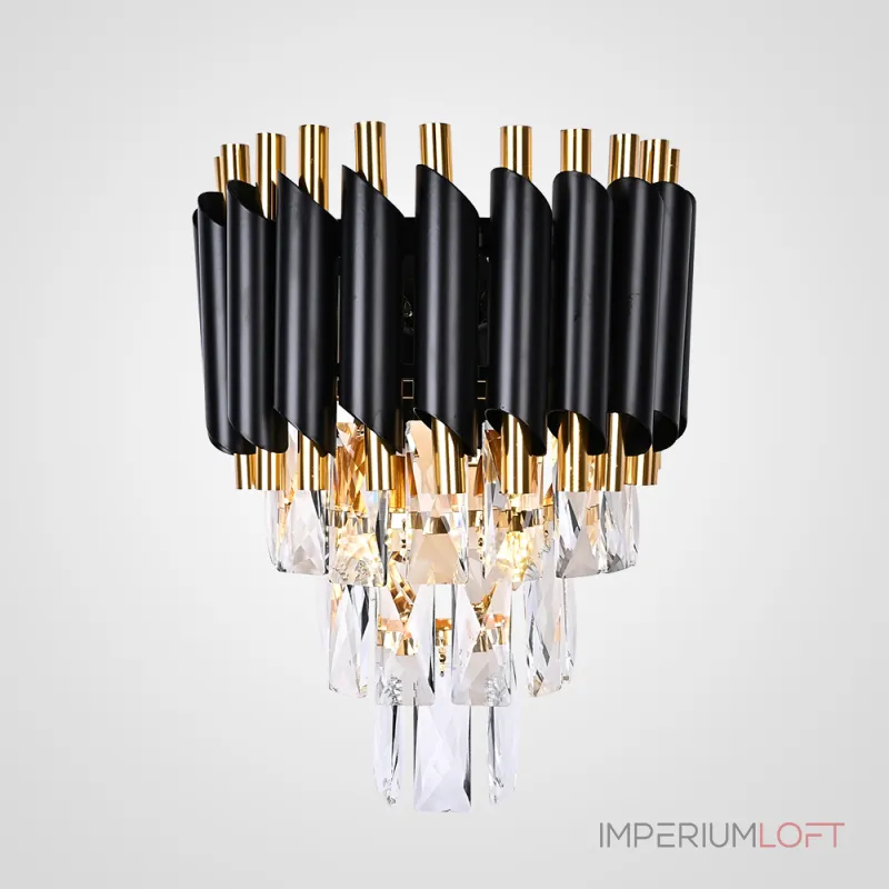 Бра Black Chandelier Crystal от ImperiumLoft Бра Black Chandelier Crystal от ImperiumLoft