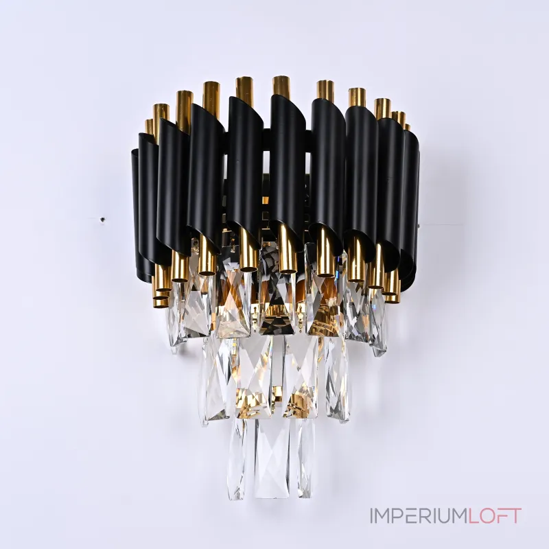 Бра Black Chandelier Crystal от ImperiumLoft Бра Black Chandelier Crystal от ImperiumLoft