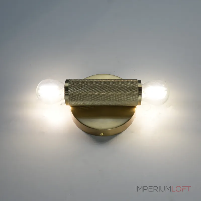 Бра RH Utilitaire Inline Sconce Brass от ImperiumLoft