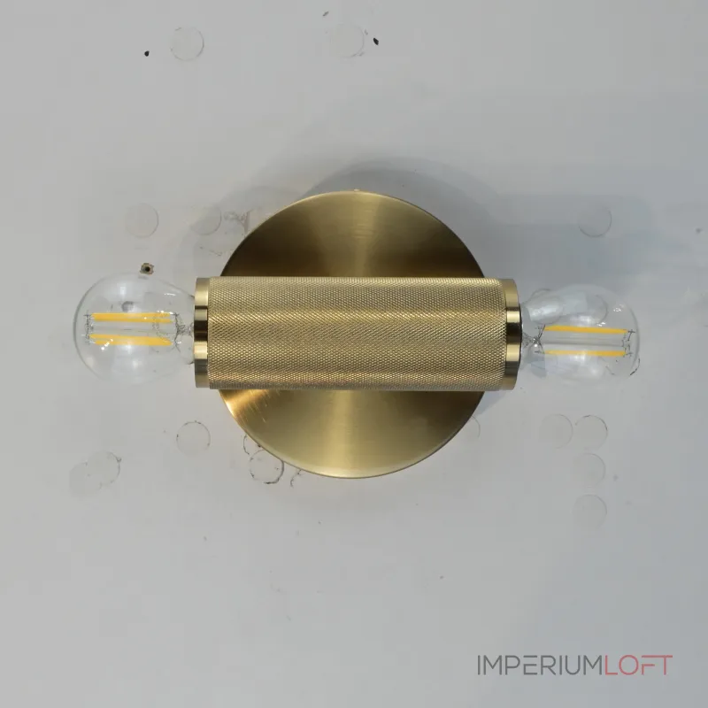 Бра RH Utilitaire Inline Sconce Brass от ImperiumLoft