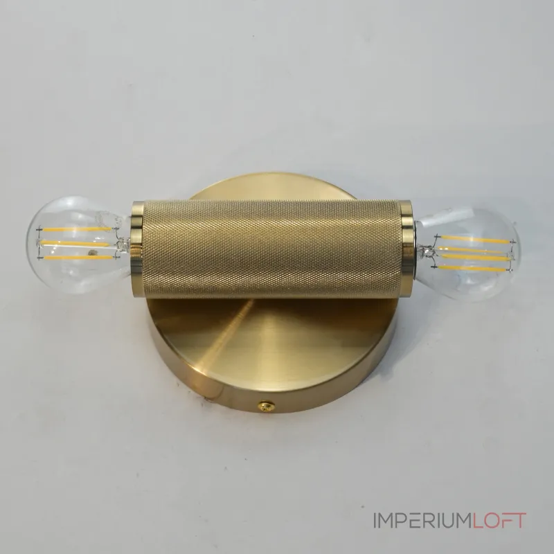 Бра RH Utilitaire Inline Sconce Brass от ImperiumLoft