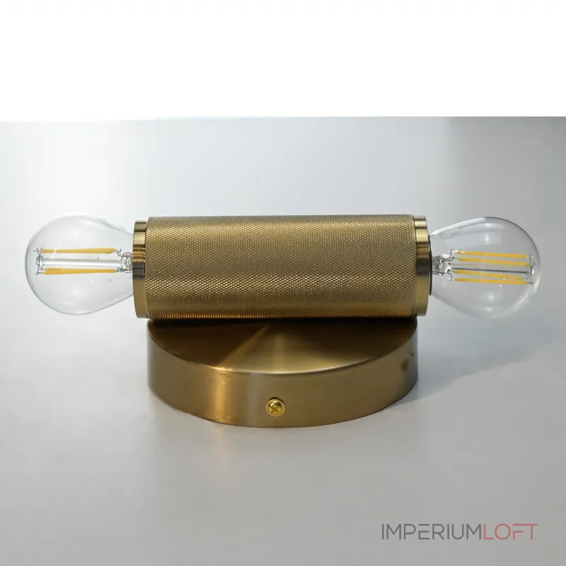 Бра RH Utilitaire Inline Sconce Brass от ImperiumLoft