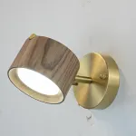 Настенный светильник BERNY B Dark brown от ImperiumLoft