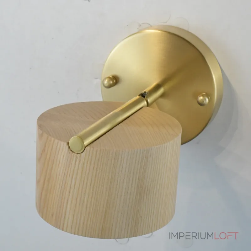 Настенный светильник BERNY B Light brown от ImperiumLoft