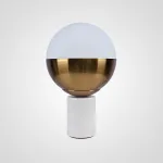 Настольная лампа Geneva Globe Marble от ImperiumLoft
