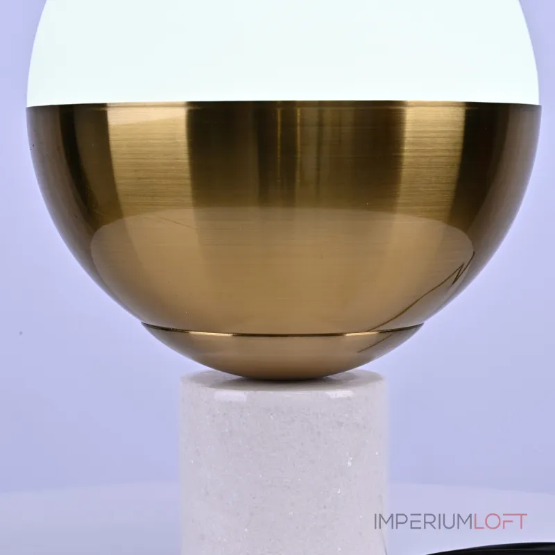 Настольная лампа Geneva Globe Marble от ImperiumLoft