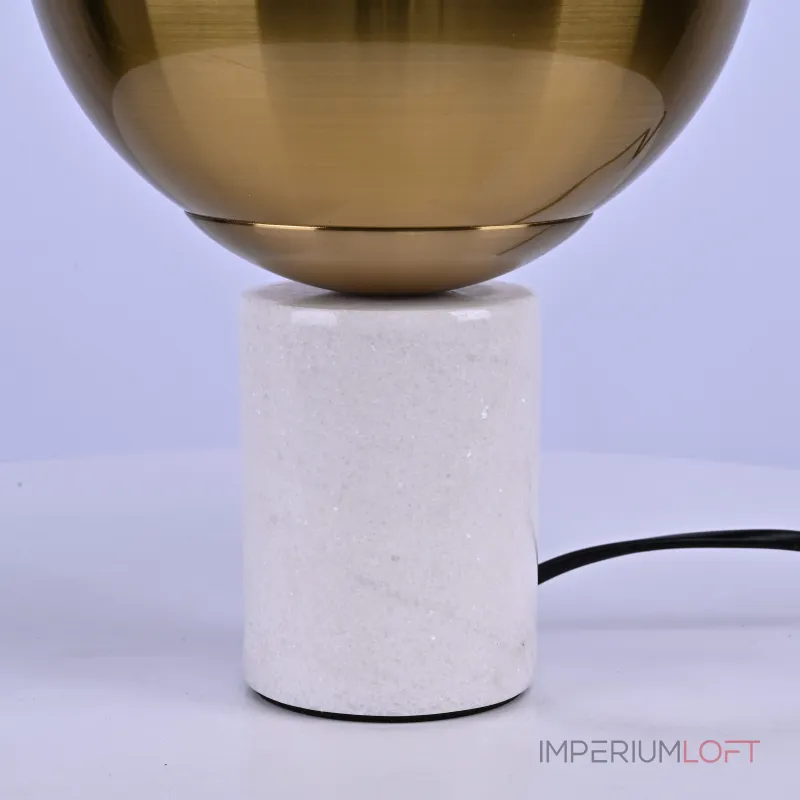 Настольная лампа Geneva Globe Marble от ImperiumLoft