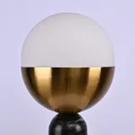 Настольная лампа Marble Globe Black  от ImperiumLoft